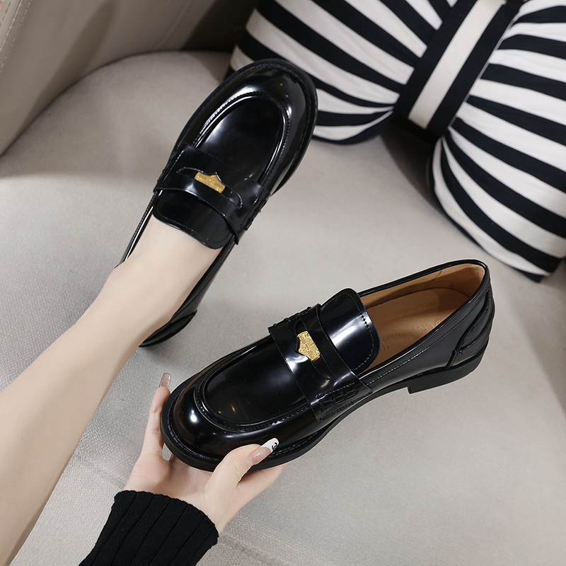 2023 New Mandala Craftsman Style Genuine Leather Coin Loafer Women's Flat Shoes - Image 2