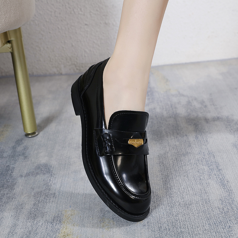 2023 New Mandala Craftsman Style Genuine Leather Coin Loafer Women's Flat Shoes - Image 3