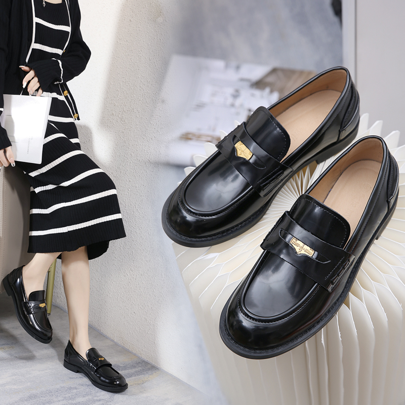 2023 New Mandala Craftsman Style Genuine Leather Coin Loafer Women's Flat Shoes - Image 4