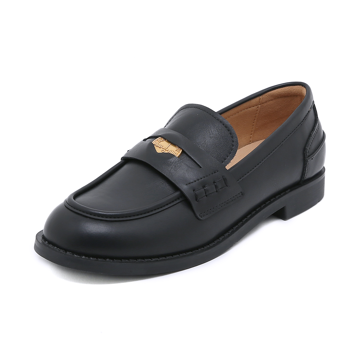 2023 New Mandala Craftsman Style Genuine Leather Coin Loafer Women's Flat Shoes - Image 5