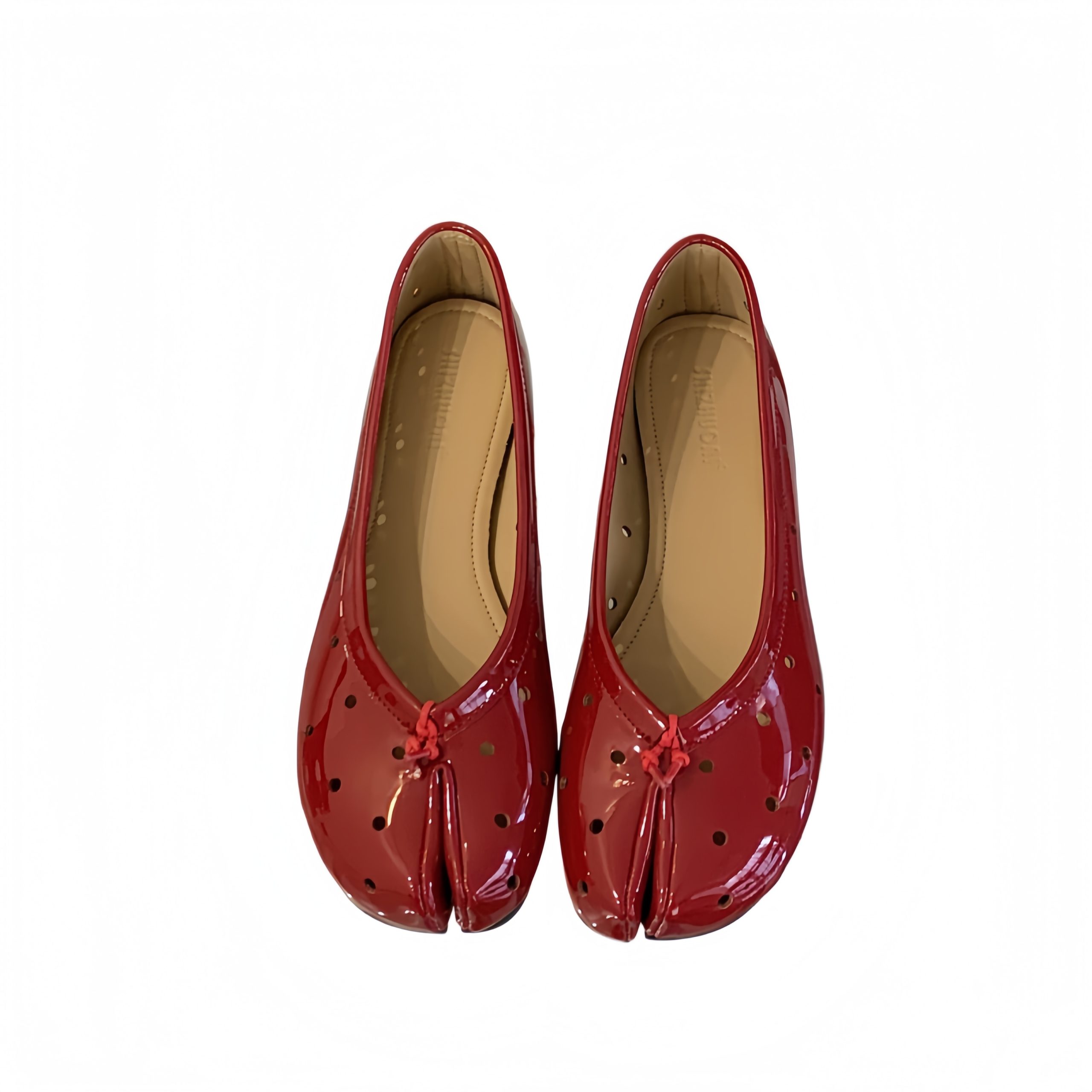 New Korean Style Tabi Split Toe Hollow Pig Hoof Shoes Flat Casual Slip On 2026 New Shallow Mouth Soft Shoes - Image 5