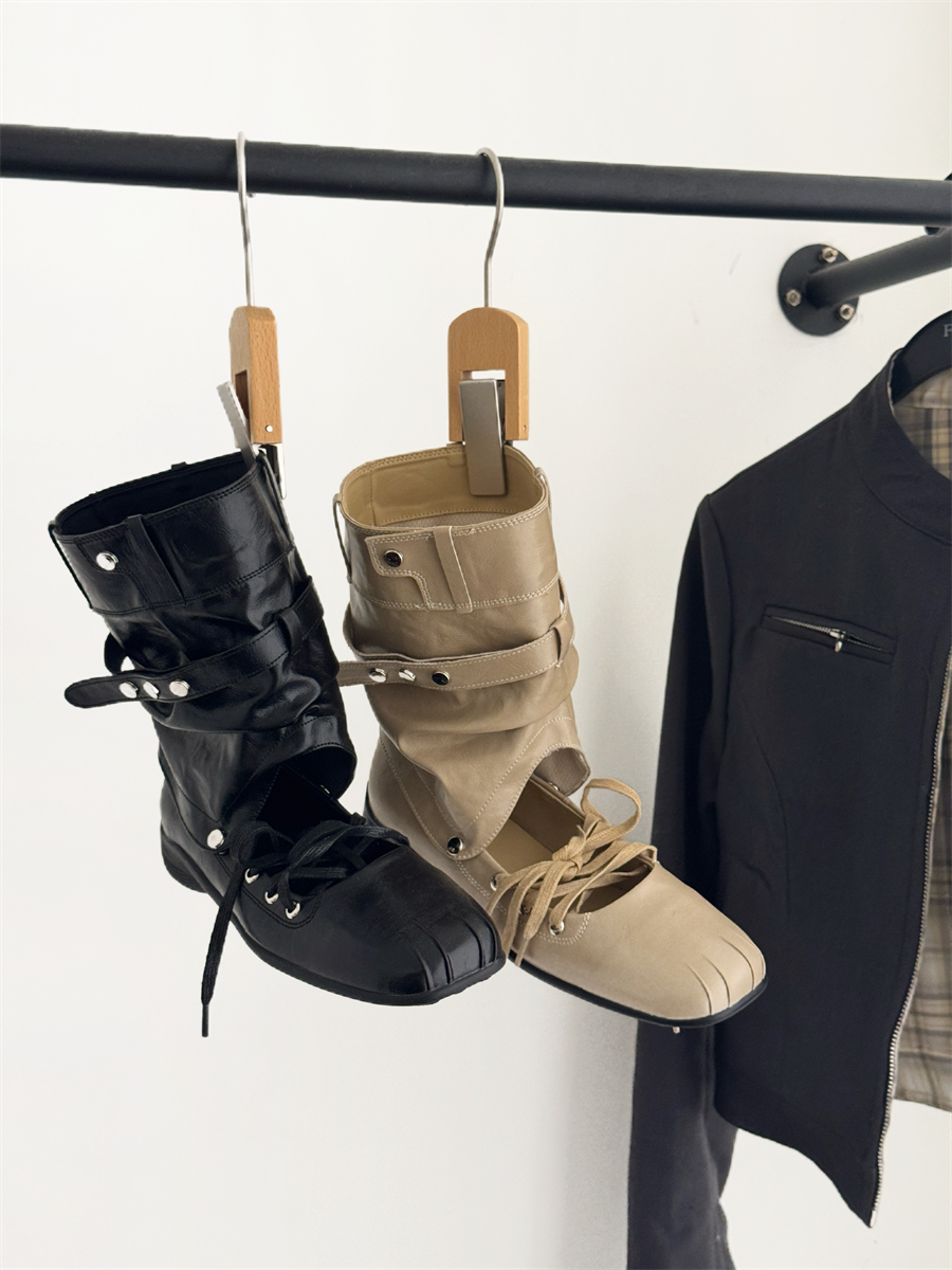 New Winter Chunky Sole Height Increasing Slim Short Boots Women Fashion Versatile Martin Boots Sleeve Chelsea Boots Short Boots